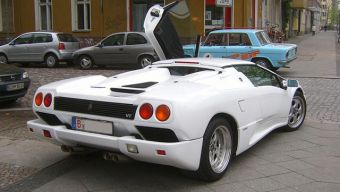 Lamborghini, weiß