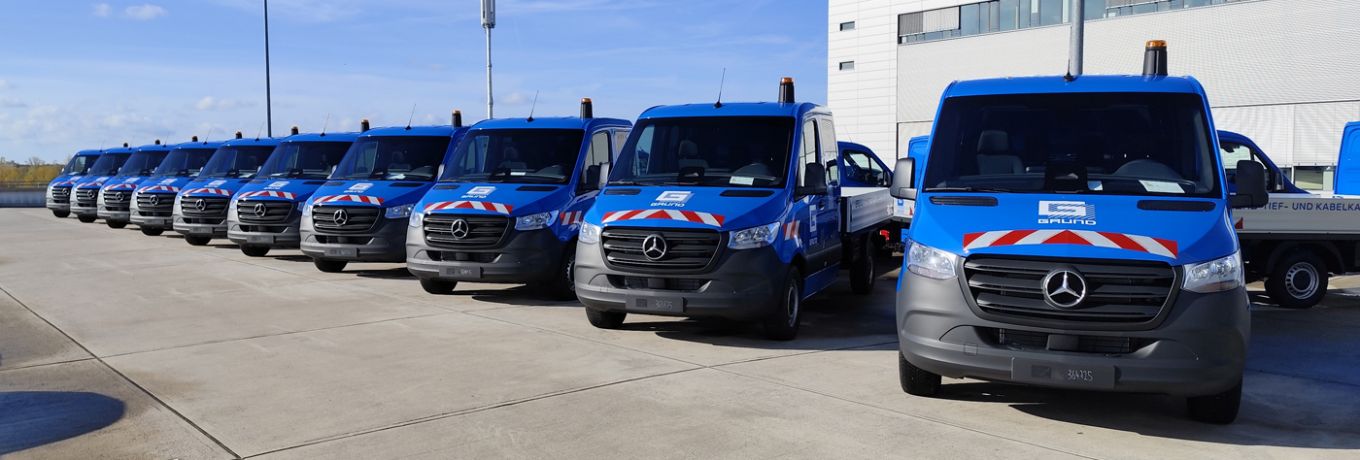 20 x Sprinter Pritsche für Fima Grund