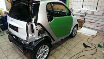 Smart Fortwo, grün